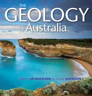 The Geology of Australia de Robert Henderson