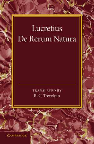 Lucretius de R. C. Trevelyan