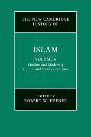 The New Cambridge History of Islam: Volume 6, Muslims and Modernity: Culture and Society since 1800 de Robert W. Hefner