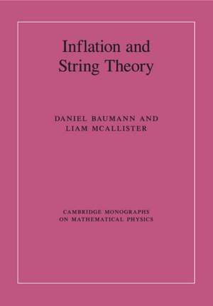 Inflation and String Theory de Daniel Baumann