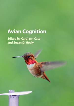 Avian Cognition de Carel ten Cate