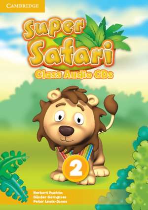 Super Safari Level 2 Class Audio CDs (2) de Herbert Puchta