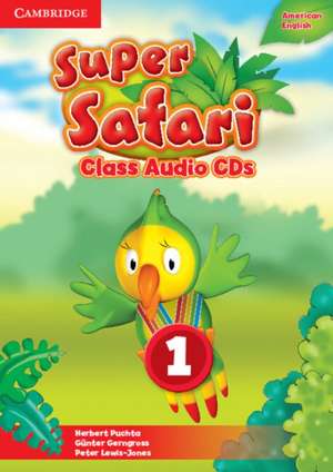 Super Safari American English Level 1 Class Audio CDs (2) de Herbert Puchta