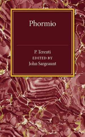 Phormio de John Sargeaunt