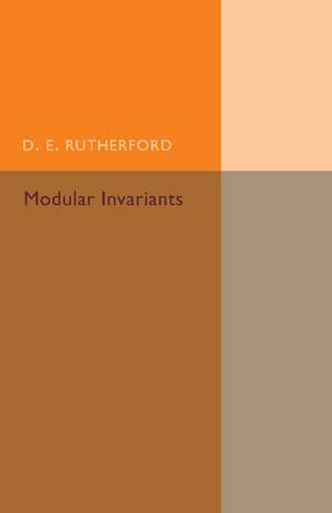 Modular Invariants de D. E. Rutherford