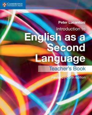 Introduction to English as a Second Language Teacher's Book de Peter Lucantoni