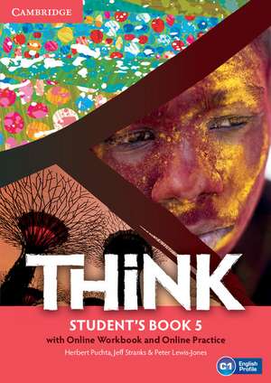 Think Level 5 Student's Book with Online Workbook and Online Practice de Herbert Puchta