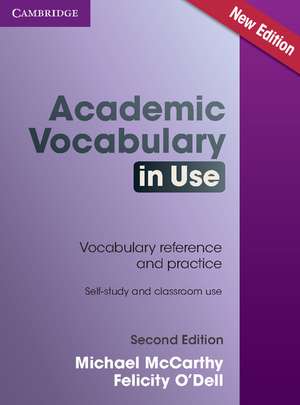 Academic Vocabulary in Use Edition with Answers de Michael McCarthy