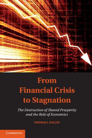 From Financial Crisis to Stagnation: The Destruction of Shared Prosperity and the Role of Economics de Thomas I. Palley