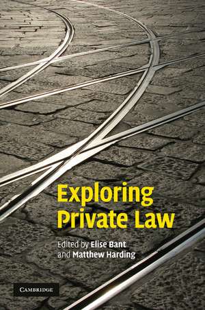 Exploring Private Law de Elise Bant