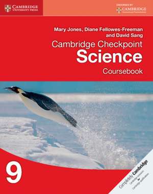 Cambridge Checkpoint Science Coursebook 9 de Mary Jones