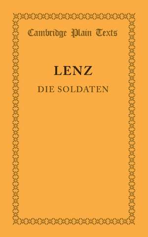 Die Soldaten de Jakob Michael Reinhold Lenz