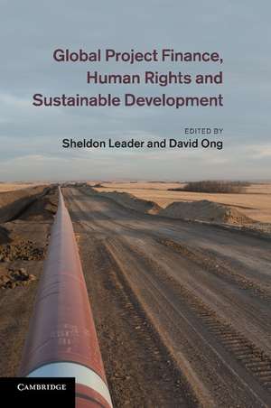 Global Project Finance, Human Rights and Sustainable Development de Sheldon Leader