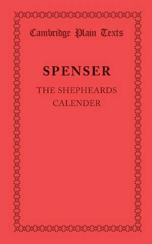 The Shepheardes Calender de Edmund Spenser