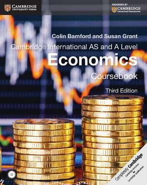 Cambridge International AS and A Level Economics Coursebook with CD-ROM de Colin Bamford