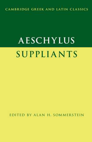 Aeschylus de Alan H Sommerstein