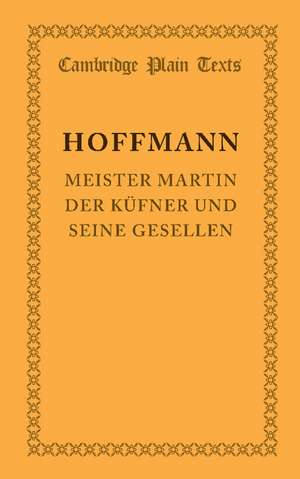 Meister Martin der küfner und seine Gesellen de E. T. A. Hoffmann