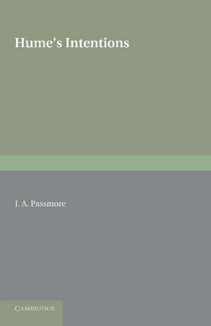 Hume's Intentions de J. A. Passmore