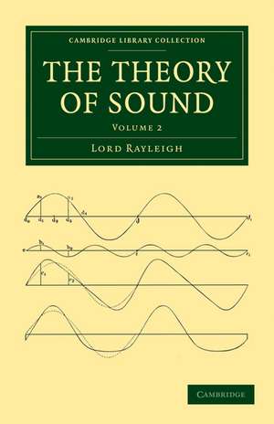 The Theory of Sound de John William Strutt, Baron Rayleigh