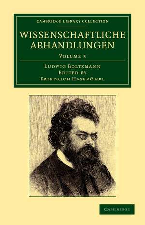 Wissenschaftliche Abhandlungen de Ludwig Boltzmann