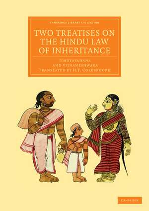 Two Treatises on the Hindu Law of Inheritance de H. T. Colebrooke