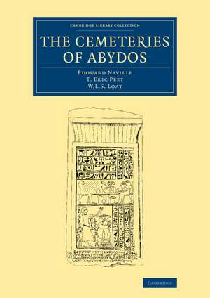 The Cemeteries of Abydos de Édouard Naville