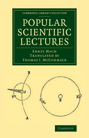 Popular Scientific Lectures de Ernst Mach