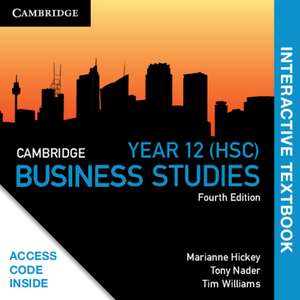 Cambridge HSC Business Studies Digital (Card) de Marianne Hickey