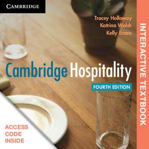 Cambridge Hospitality Digital (Card) de Tracey Holloway