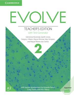 Evolve Level 2 Teacher's Edition with Test Generator de Genevieve Kocienda