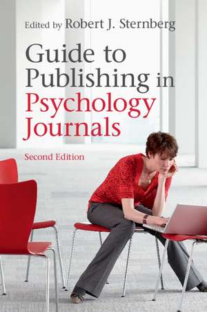 Guide to Publishing in Psychology Journals de Robert J. Sternberg