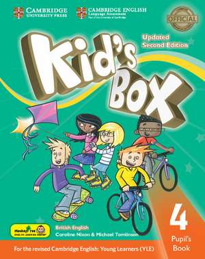 Kid's Box Updated Level 4 Pupil's Book Hong Kong Edition de Caroline Nixon