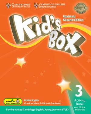 Kid's Box Updated Level 3 Activity Book with Online Resources Hong Kong Edition de Caroline Nixon