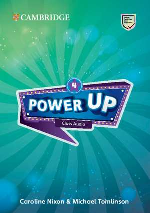 Power Up Level 4 Class Audio CDs (4) de Caroline Nixon