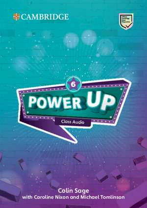 Power Up Level 6 Class Audio CDs (5) de Colin Sage