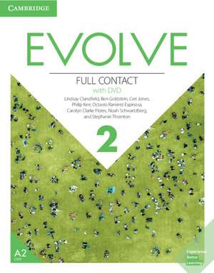Evolve Level 2 Full Contact with DVD de Lindsay Clandfield