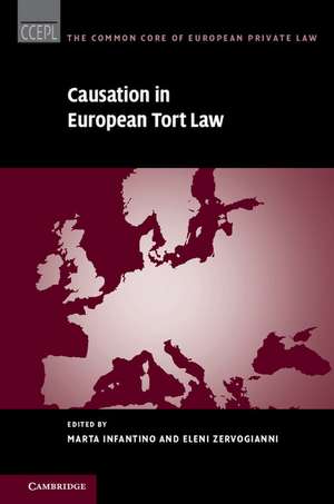 Causation in European Tort Law de Marta Infantino