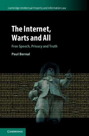 The Internet, Warts and All: Free Speech, Privacy and Truth de Paul Bernal