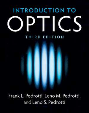 Introduction to Optics de Frank L. Pedrotti