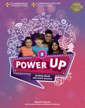 Power Up Level 5 Activity Book with Online Resources and Home Booklet de Melanie Starren