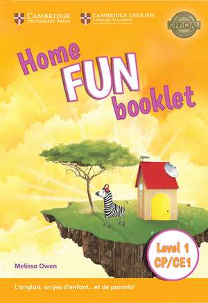 Home Fun Niveau 1 - CP/CE1 Booklet Édition Française de Melissa Owen