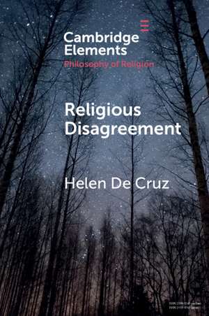 Religious Disagreement de Helen De Cruz