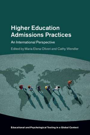 Higher Education Admissions Practices: An International Perspective de María Elena Oliveri