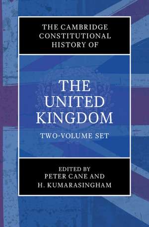 The Cambridge Constitutional History of the United Kingdom 2 Volume Hardback Set de Peter Cane