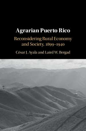 Agrarian Puerto Rico: Reconsidering Rural Economy and Society, 1899–1940 de César J. Ayala