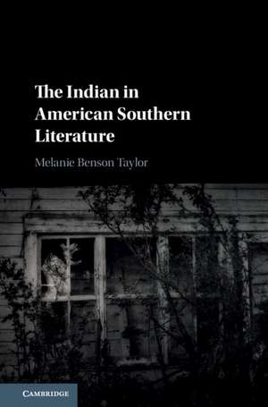 The Indian in American Southern Literature de Melanie Benson Taylor