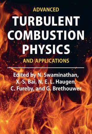 Advanced Turbulent Combustion Physics and Applications de N. Swaminathan