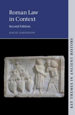 Roman Law in Context de David Johnston