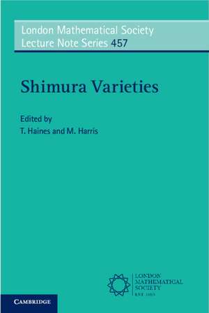 Shimura Varieties de Thomas Haines