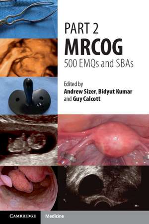 Part 2 MRCOG: 500 EMQs and SBAs de Andrew Sizer